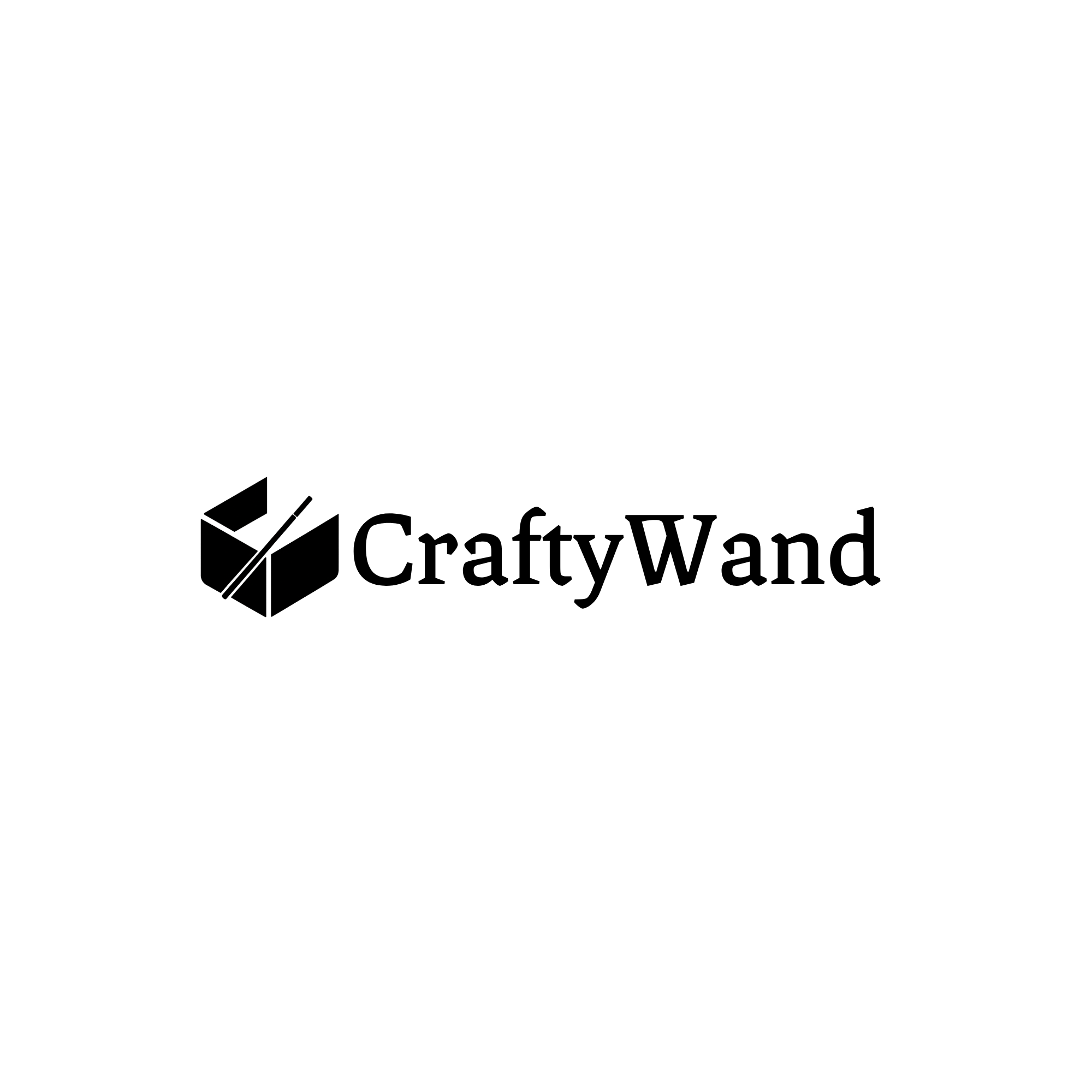 CraftyWand logo variations